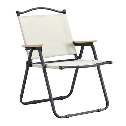 Folding Outdoor Chair For Indoor, Outdoor Camping, Picnics, Beach, Backyard, Bbq, Party, Patio