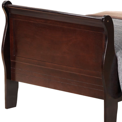 Louis Phillipe - Sleigh Bed