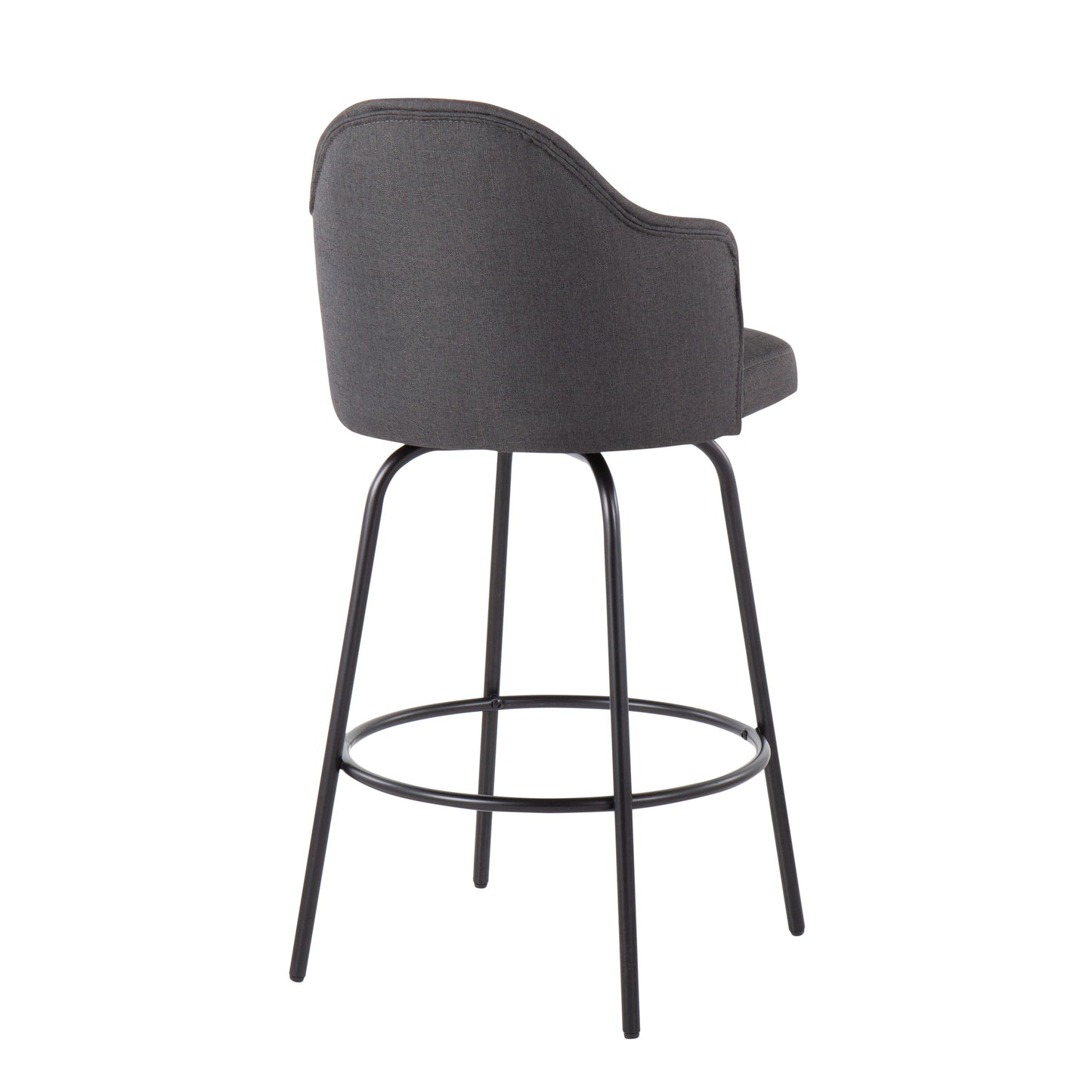 Ahoy - Contemporary Fixed Height Counter Stool (Set of 2)