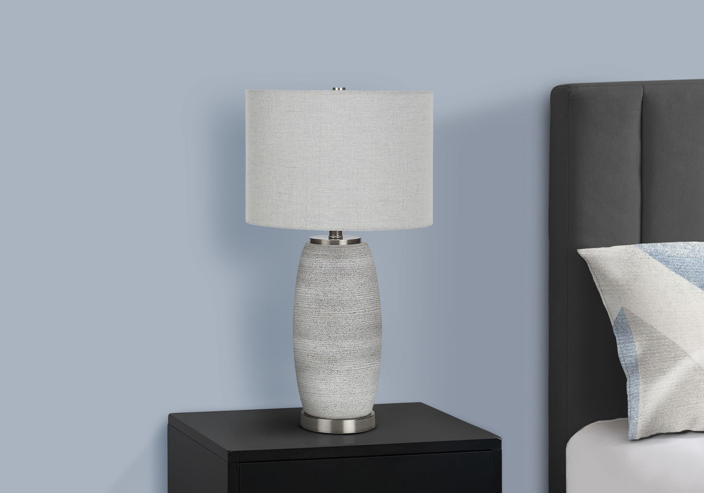 Lighting, Table Lamp, Ceramic, Modern - Gray