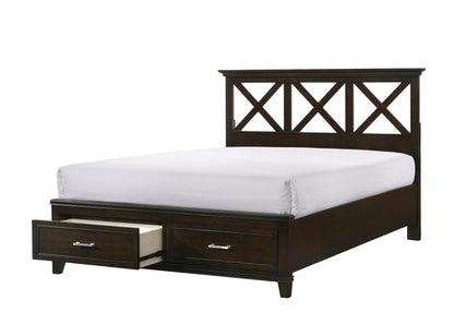 X Ample Storage Bed