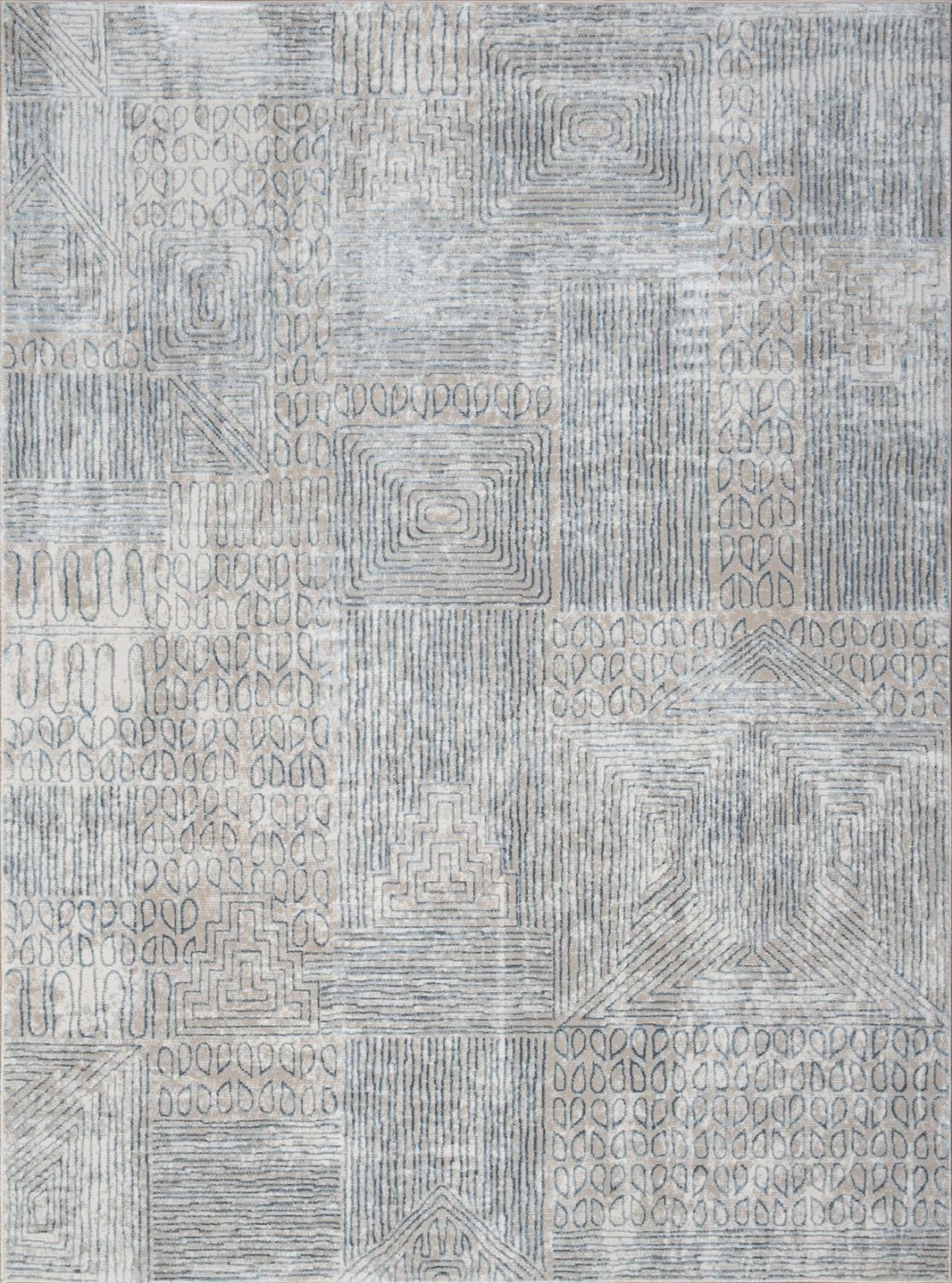 Elegance - 5'3" X 7'3" Area Rug - Blue