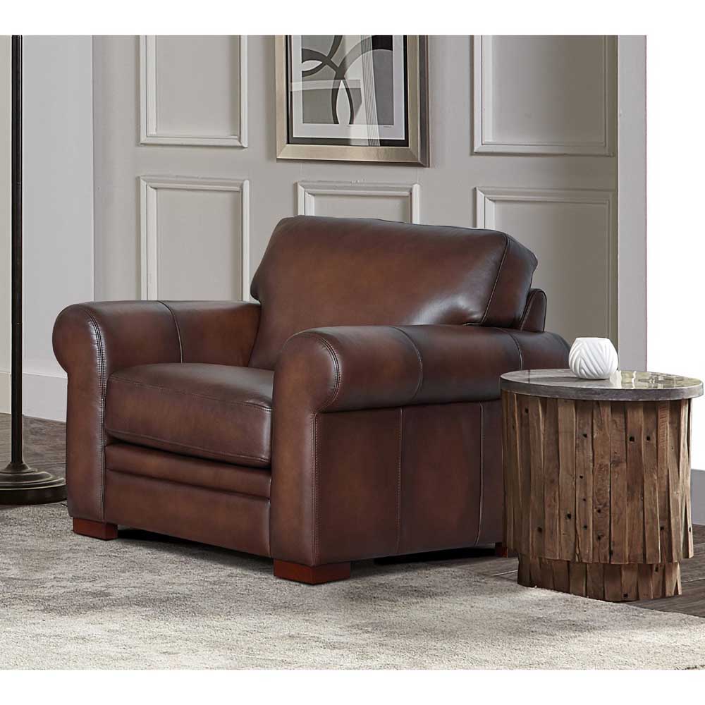 Brookfield - Top Grain Leather Chair