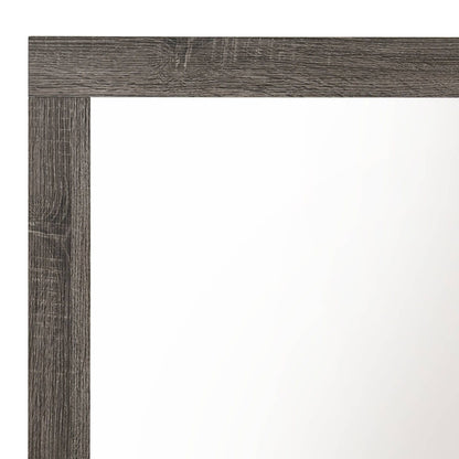 Avantika - Rustic Mirror - Gray / Oak