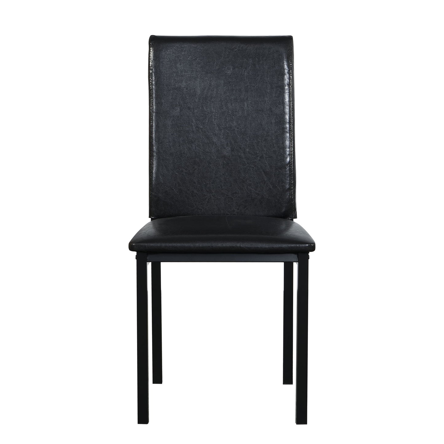 Metal Frame Dining Seats (Set of 4) - Black