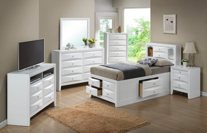 Marilla - Storage Bed With Bookcase Headboard